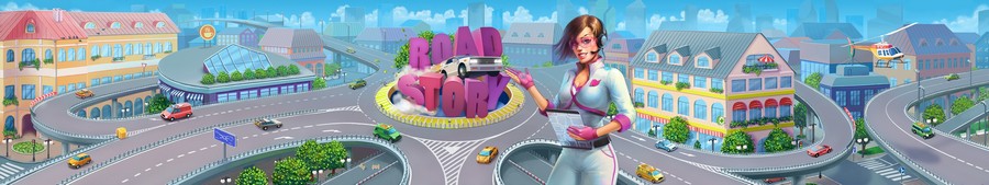 RoadStory screen