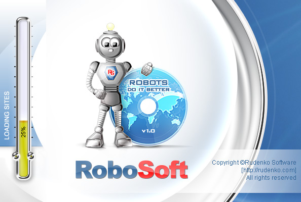 Splash screen for Robosoft