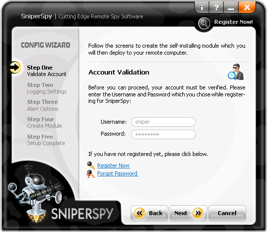 Skin Design for SniperSpy