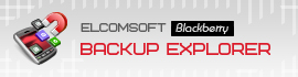 About Window Image for Elcomsoft Blackberry Backup Explorer