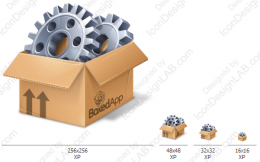 Дизайн главной иконки программы BoxedApp