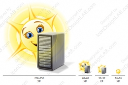 Иконка приложения для Solar FTP Server