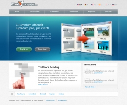 iThmb Converter Website Design